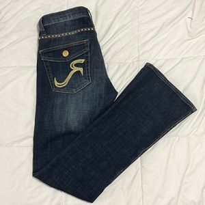 💗HOST PICK💗Rock and republic gold studded denim